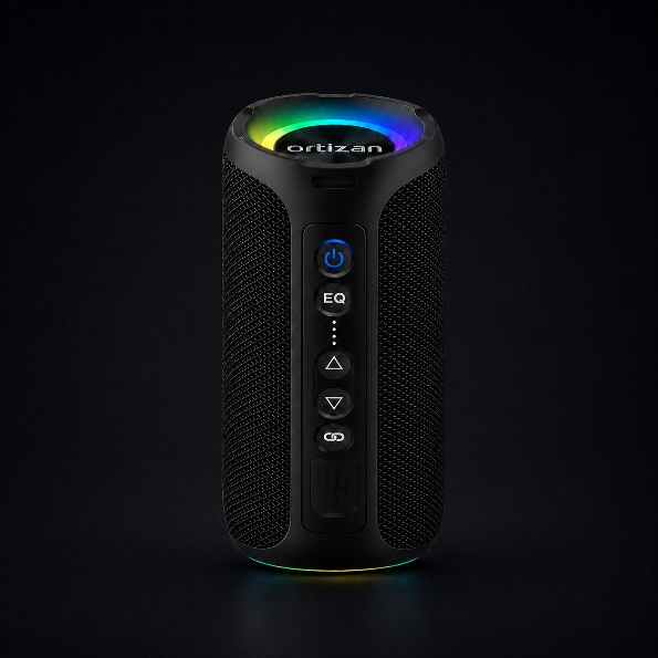 Ortizan 40W Portable Bluetooth Speaker – Deep Bass, IPX7 Waterproof & 30H Playtime