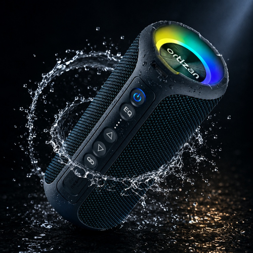 Ortizan 40W Portable Bluetooth Speaker – Deep Bass, IPX7 Waterproof & 30H Playtime