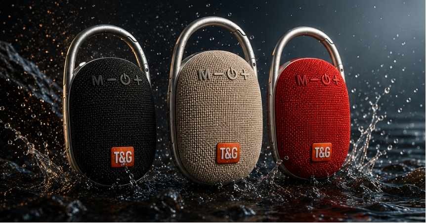 TG321 Waterproof Portable Bluetooth Speaker – Outdoor Wireless HiFi Bass Stereo Sound
